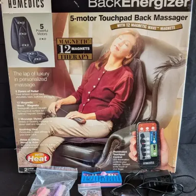HoMedics Back Energizer 5-Motor Massage Cushion - Untested