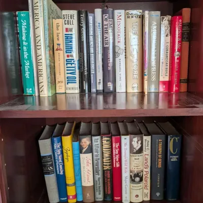 Biography Book Lot - John Adams, Marley Me, Goldwater