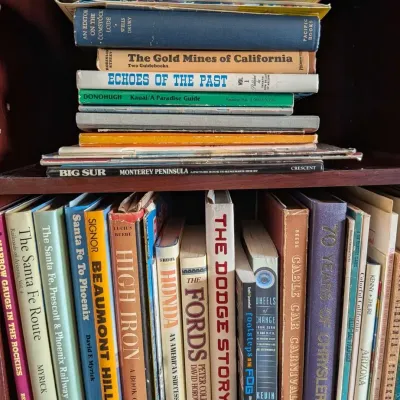 Western Railroad and Automotive History Book Lot - Beebe