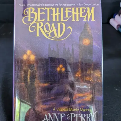 Anne Perry Bethlehem Road - 1990 First Edition Hardcover