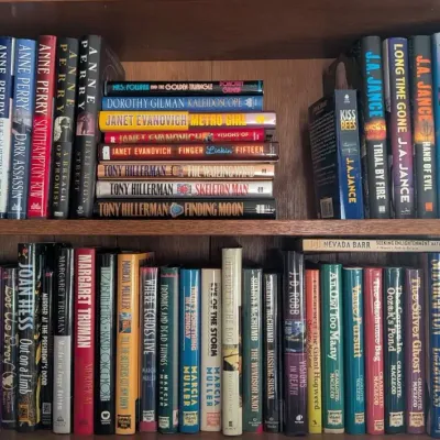 Massive Mystery Paperback Collection - 50+ Titles, Anne Perry & More