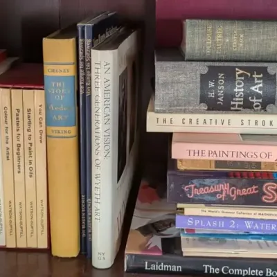 Art History Book Lot #3 - Janson, Wyeth, Modigliani and More