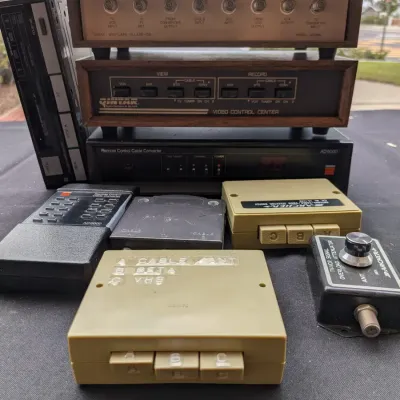 Vintage Gemini Cable Converter and Sony Cassette Deck