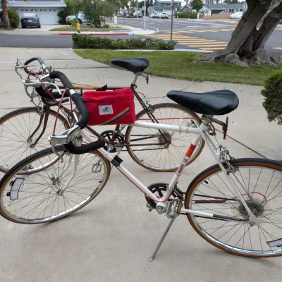 Pair of Vintage Huffy Road Bicycles with Shimano Components