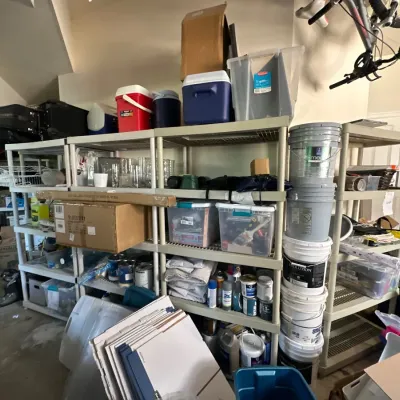 Garage full of treasures