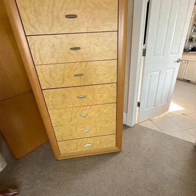 Calligaris Italian Maple lingerie chest