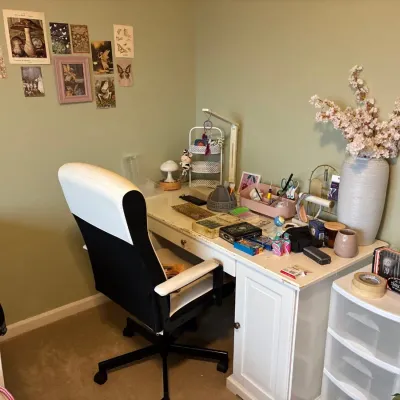 vanity desk & chair