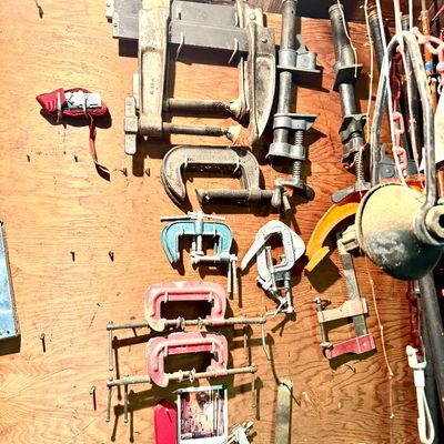 LOTS OF CLAMPS