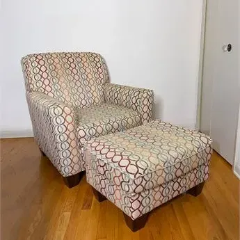 Ashley furniture accent chair ottoman