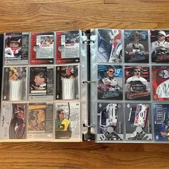 Nascar trading card collection