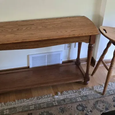 Console Table & Stool (DR)