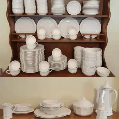 Pfaltzgraff Heritage White Dishes (DR)