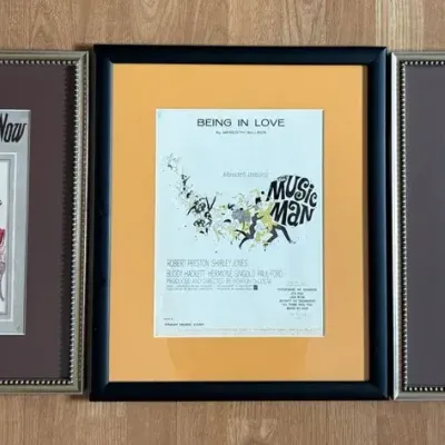 Framed Sheet Music (DR)