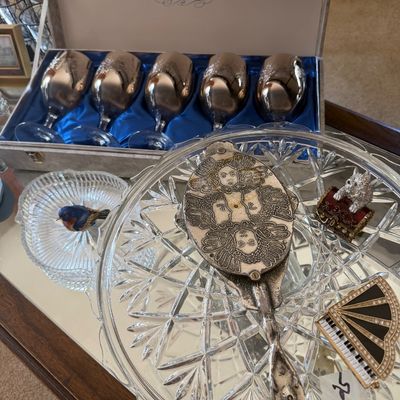 Silverplate mirror
