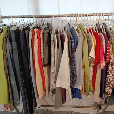 41 Piece Women's Clothes - Chico's, Calvin Klein, Nygard, Gap, Caribbean Joe+++