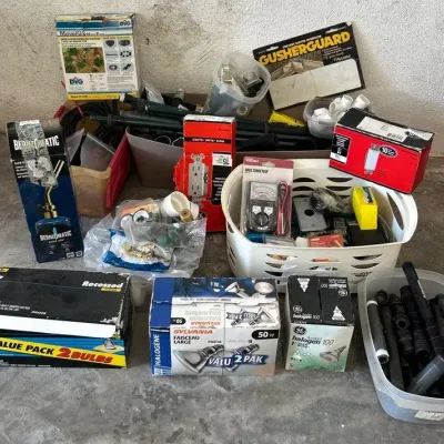 Plumbing & Electric - Multimeters, Drip Irrigation, PVC+++