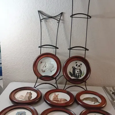 Goebel 1970s 1980s Mother's Series Plates & Racks