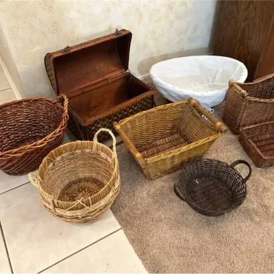 Baskets - Storage Chest, Laundry Basket, Magazine Holder++