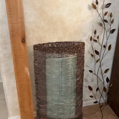 Large Decor - Decor Lamp Frame, Growth Chart, Leaf Art
