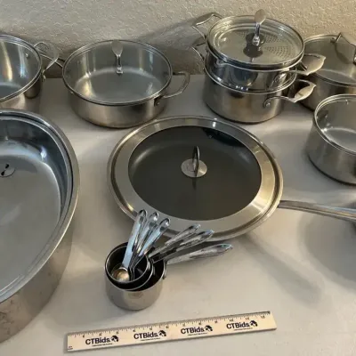 Cookware - All Clad, Revere Ware, Cuisinart++
