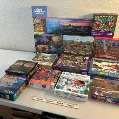 Puzzle Lot - Disney, RoseArt, Ceaco, White Mountain++
