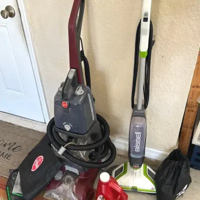 Hoover SpinScrub50 & Bissell Spinwave 
