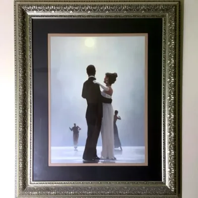 Large Quality Framed Art Print By Jack Vettriano 