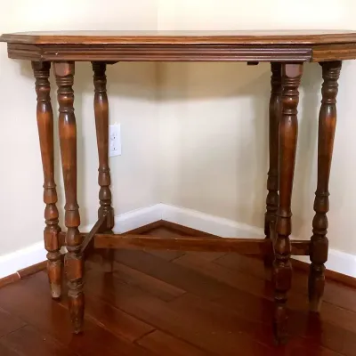 Vintage Hexagonal Table
