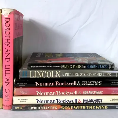 (8) Large Coffee Table Books. - Norman Rockwell & Others