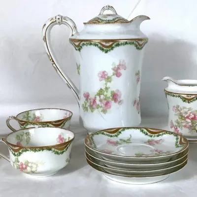 Havilland Limoges for Jno. McClellan Houston Texas Porcelain