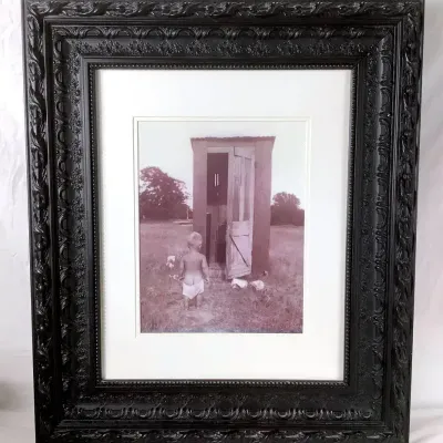 Large Framed Family Print - “Uncle Johnny” 