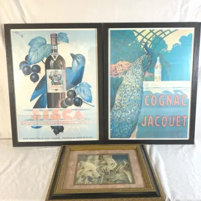 Framed Vintage Prints