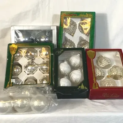 Assorted Glass Ornaments #4