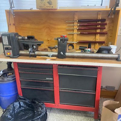 Sale Photo Thumbnail #127: Craftsman Wood Lathe 
