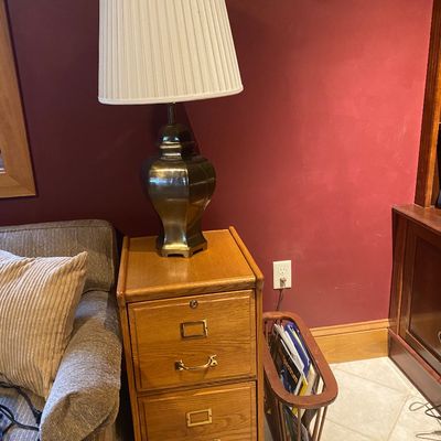 Sale Photo Thumbnail #41: File Cabinet End Tables 