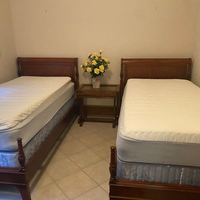 Sale Photo Thumbnail #51: Antique Twin Beds 