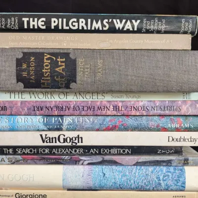 Art History Book Lot Pilgrims Way Old Master Drawings LACMA