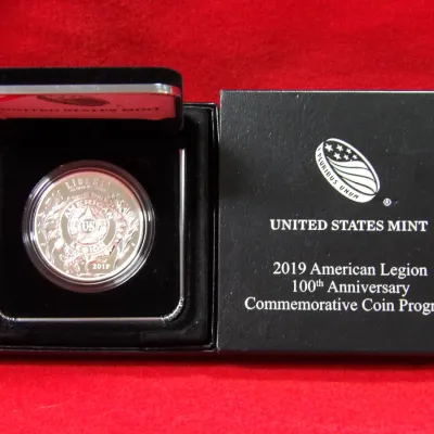 Sale Photo Thumbnail #217: American Legion commemorative coin