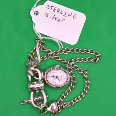 Sterling Silver Watch 
