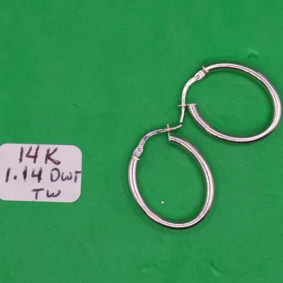 14k Hoop Earrigns