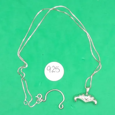 Sale Photo Thumbnail #169: Sterling necklace