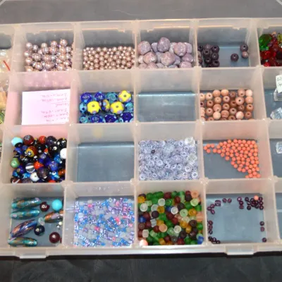Sale Photo Thumbnail #151: Gemstone beads