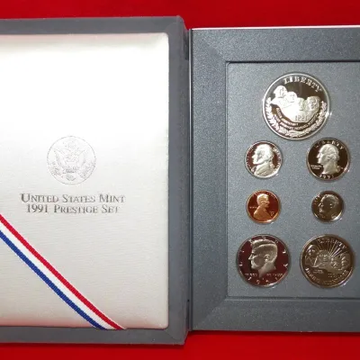 Sale Photo Thumbnail #194: 1991 prestige mint set