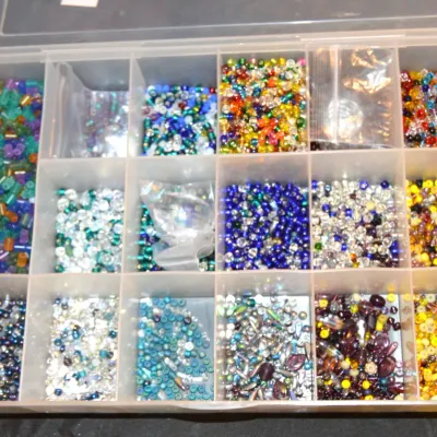 Sale Photo Thumbnail #160: Gemstone beads