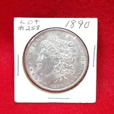 Sale Photo Thumbnail #223: 1890 Morgan Silver Dollar