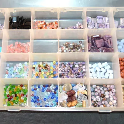 Sale Photo Thumbnail #154: gemstone beads