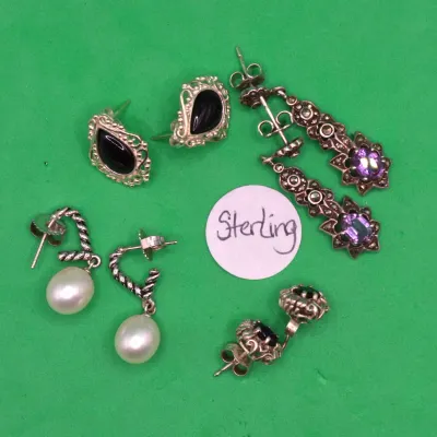 Sale Photo Thumbnail #119: Sterling Silver 