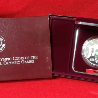 Sale Photo Thumbnail #207: Olympic Games coin