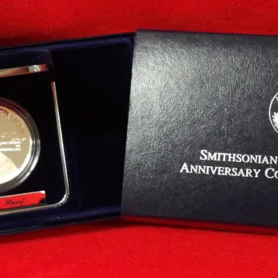 Sale Photo Thumbnail #203: Smithsonian Anniversary coin