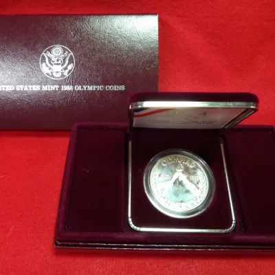 Sale Photo Thumbnail #198: US mint Olympic coin